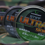 25lb Stiff Ultra Skin Green Skinned Hooklink - Gardner