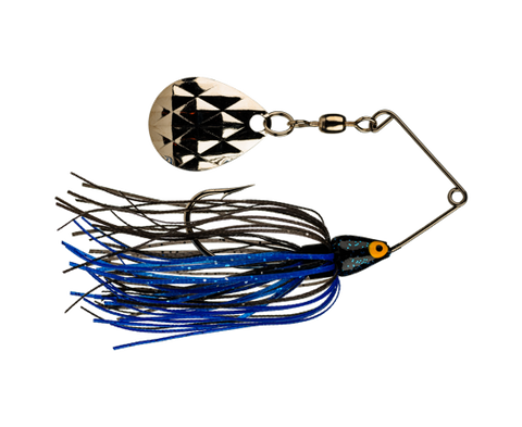 1/8oz Black & Blue Mini-King Spinnerbait