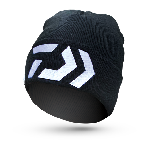 Black / White Daiwa Knitted Beanie