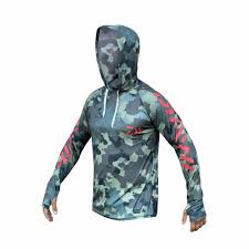 M Camo Climate LW Hoodie - Daiwa