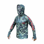 4XL Camo Climate LW Hoodie - Daiwa