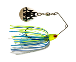 1/8oz Chart Blue Mini-King Spinnerbait