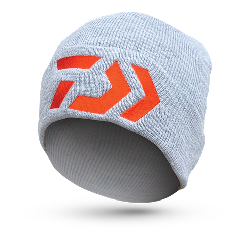 Grey / Orange Daiwa Knitted Beanie