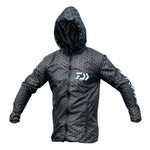 S Honeycomb Black Splash Jacket - Daiwa