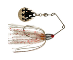 1/8oz Silver & Red Mini-King Spinnerbait