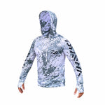 4XL Snow Camo Climate LW Hoodie - Daiwa