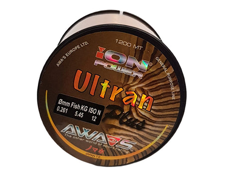 12lb Ultran Plus 0.26mm 1200m