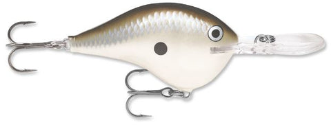 #4 Pearl Grey Shiner Dives To - Crankbait