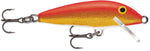 #5 Gold Flourescent Red Original Floating - Jerkbait