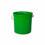 Green 5L Bucket with Lid Plastic