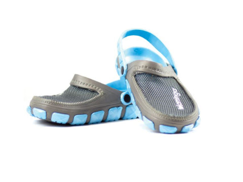 #7 Blue / Grey Lamingo Clog Sandal