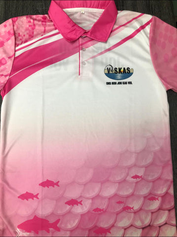 S Ladies Viskas Shirt Pink