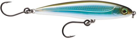 #10 Moss Back Shiner Twitchin' Minnow - Saltwater X-Rap