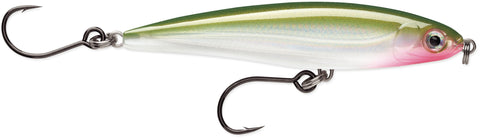 #10 Olive Green Twitchin' Minnow - Saltwater X-Rap