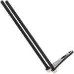 Snag Bar Black Aluminium - NGT